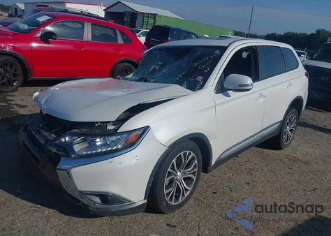 2017 Mitsubishi Outlander Se/Sel из США, поврежденный, VIN JA4AD3A39HZ024348